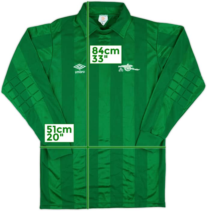1983-85 Arsenal Match Issue GK Shirt #1