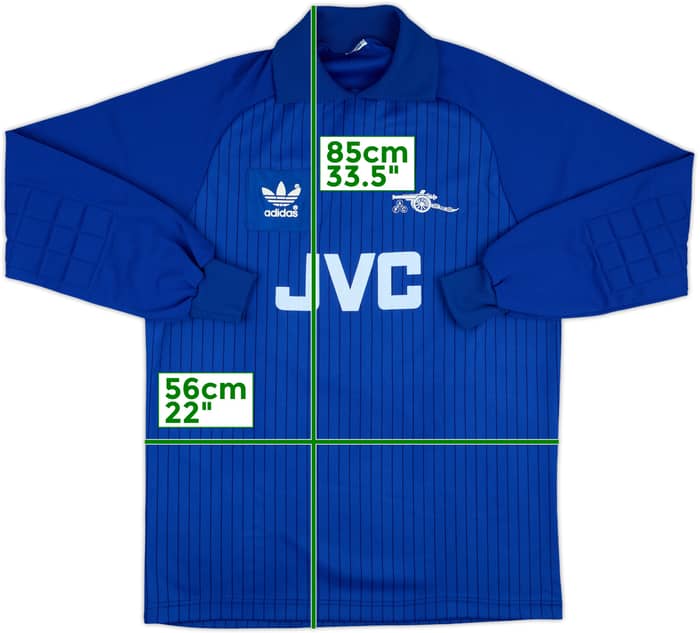 1985-86 Arsenal Match Issue GK Shirt #16