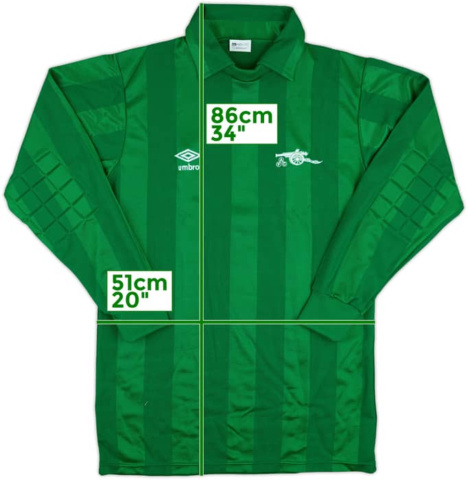 1983-85 Arsenal Match Issue GK Shirt #1