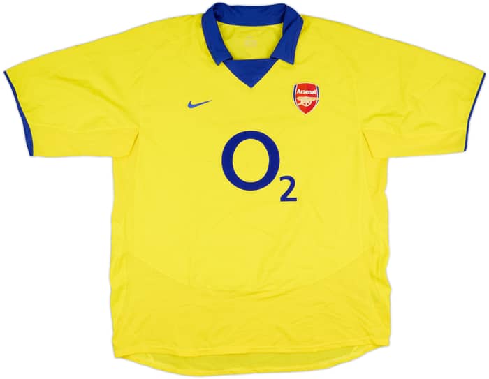 2003-04 Arsenal Match Issue Away Shirt #14
