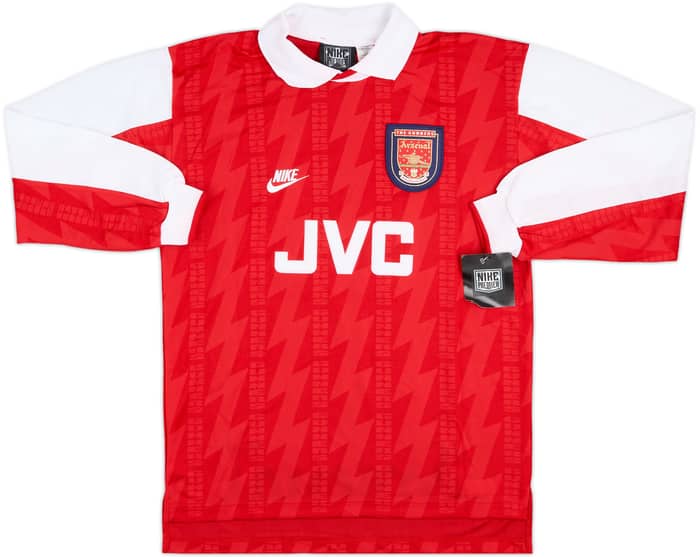 1994-96 Arsenal Player Issue Home L/S Shirt #16 (M)
