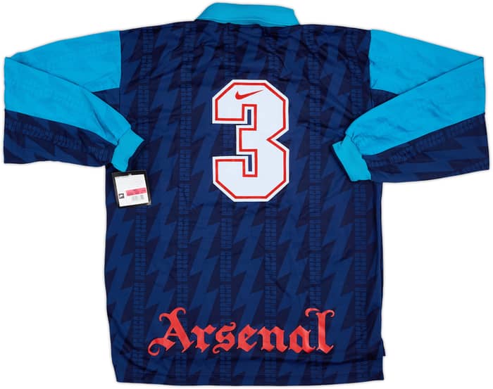 1994-95 Arsenal Player Issue Away L/S Shirt #3 (L)