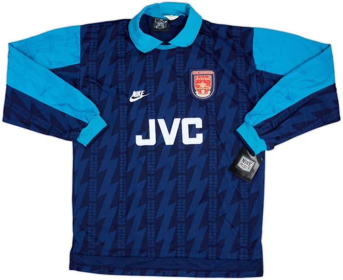 1994-95 Arsenal Player Issue Away L/S Shirt #12 (L)