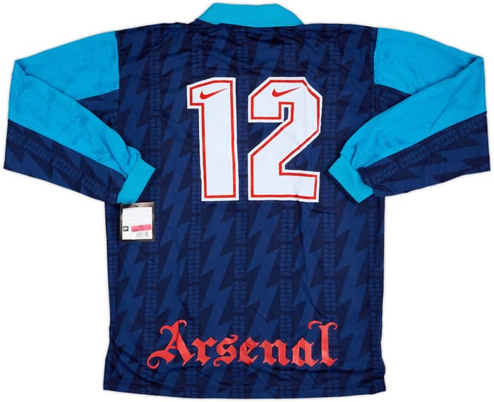 1994-95 Arsenal Player Issue Away L/S Shirt #12 (L)