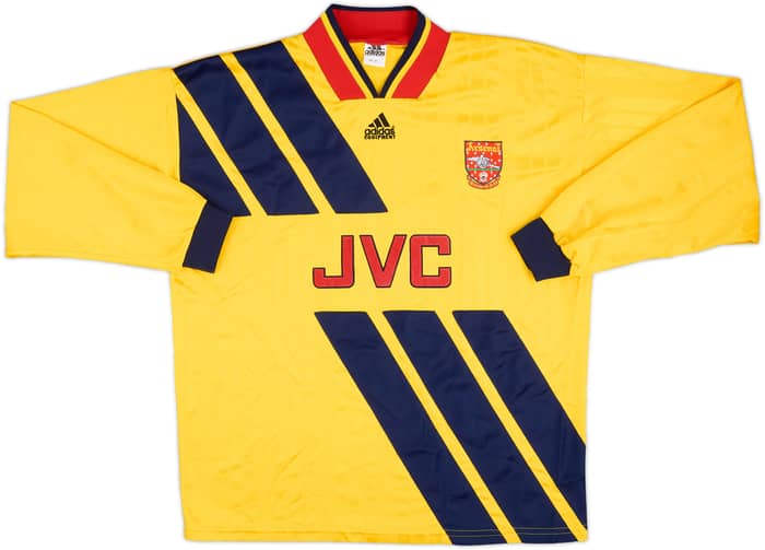 1993-94 Arsenal Match Issue Away L/S Shirt #15