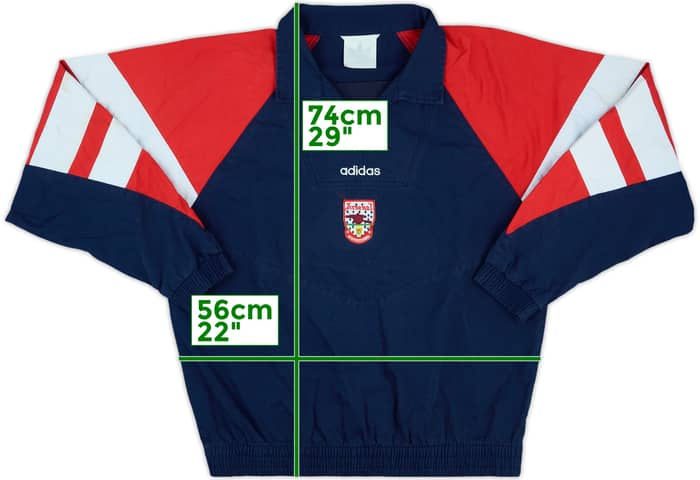 1992-94 Arsenal adidas Shell Top - 6/10 - (M/L)