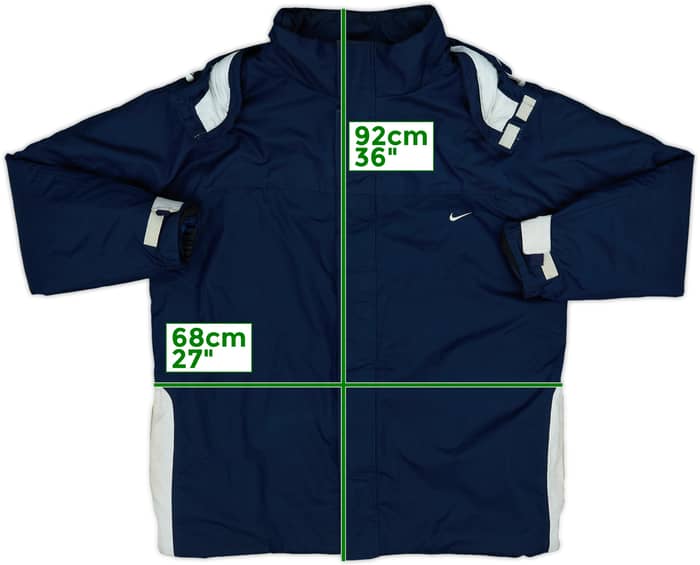 2003-04 Nike Template Padded Bench Coat - 7/10 - (L)