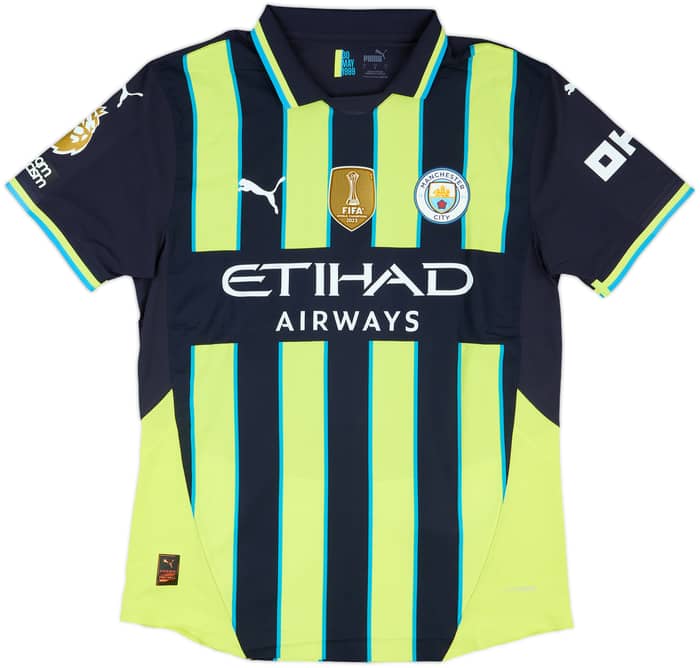 2024-25 Manchester City Player Issue Away Shirt Phillips #4 - 8/10 - (L)