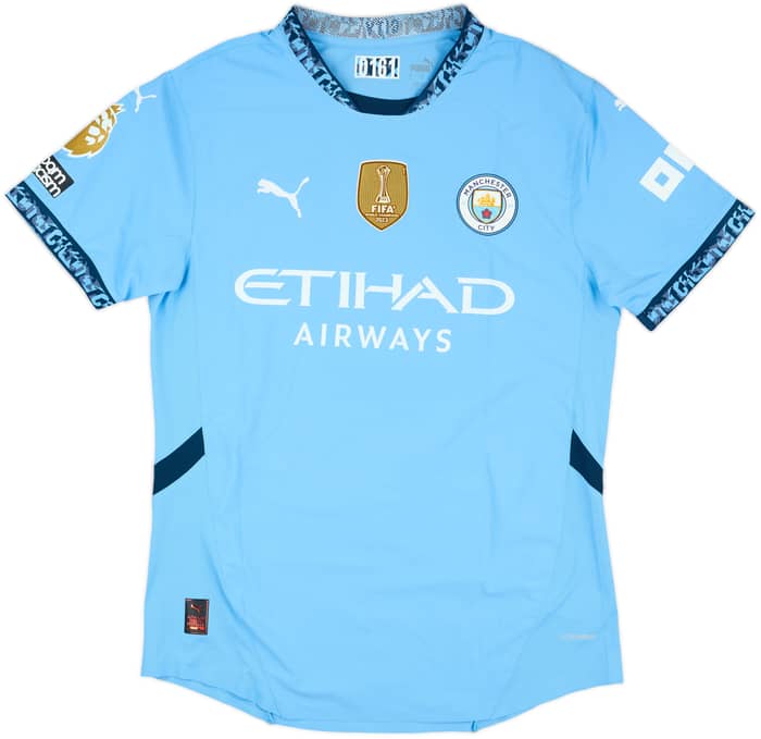 2024-25 Manchester City Match Issue Home Shirt Phillips #4