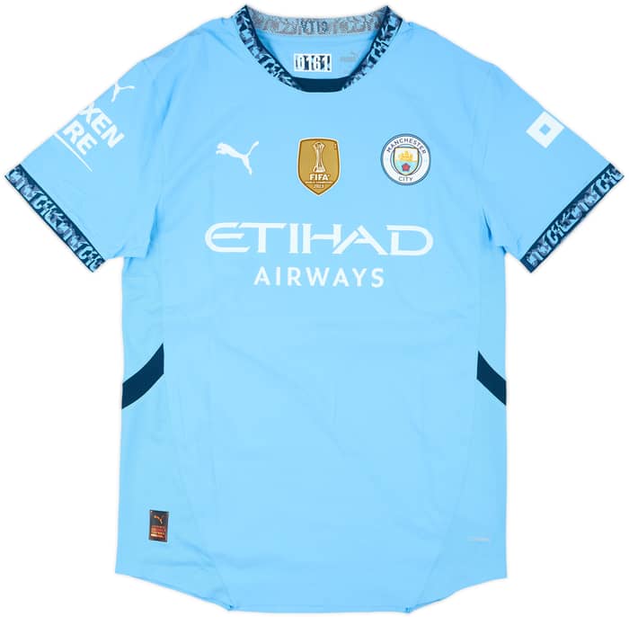 2024-25 Manchester City Match Issue Home Shirt Doyle #86