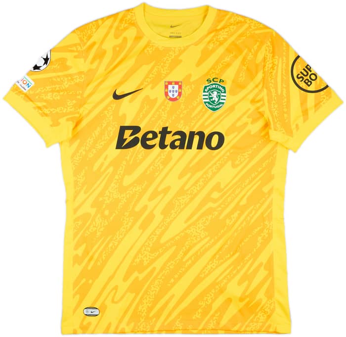 2024-25 Sporting CP Match Issue Champions League GK Shirt Israel #1