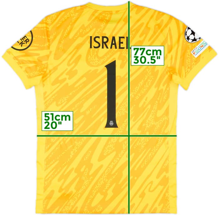 2024-25 Sporting CP Match Issue Champions League GK Shirt Israel #1