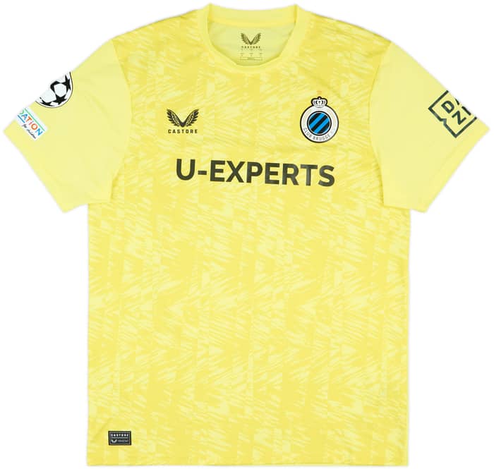 2024-25 Club Brugge Match Issue Champions League GK Shirt Jackers #29