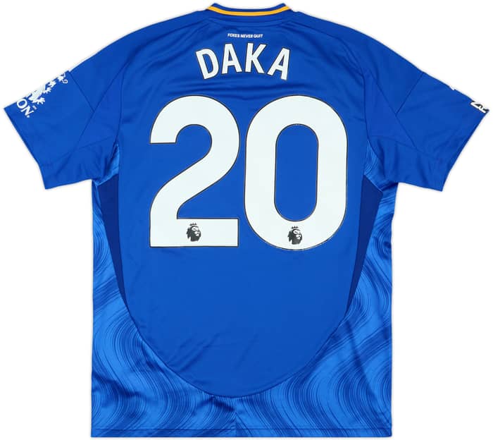 2024-25 Leicester Match Issue Home Shirt Daka #20