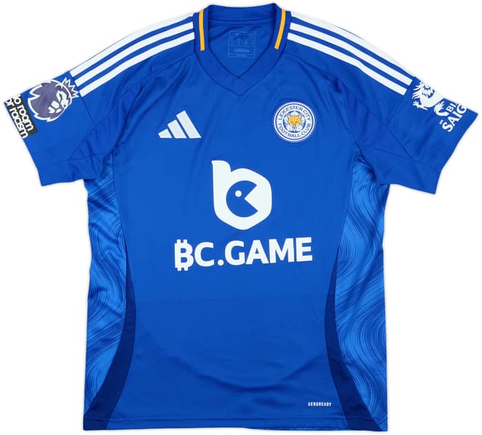 2024-25 Leicester Match Issue Home Shirt Daka #20