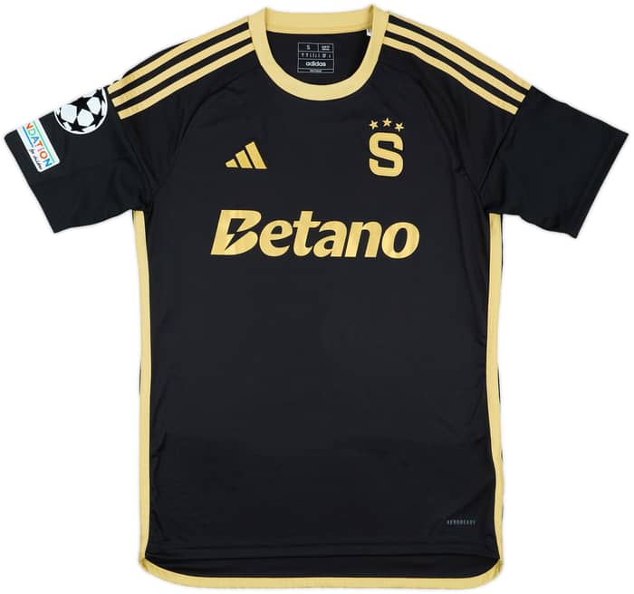 2024-25 Sparta Prague Match Issue Champions League Third Shirt Solbakken #4