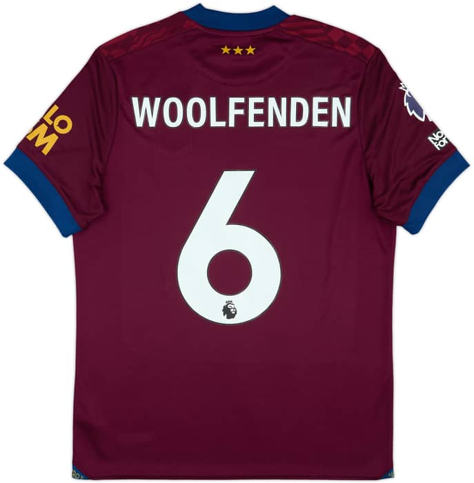 2024-25 Ipswich Match Issue Away Shirt Woolfenden #6
