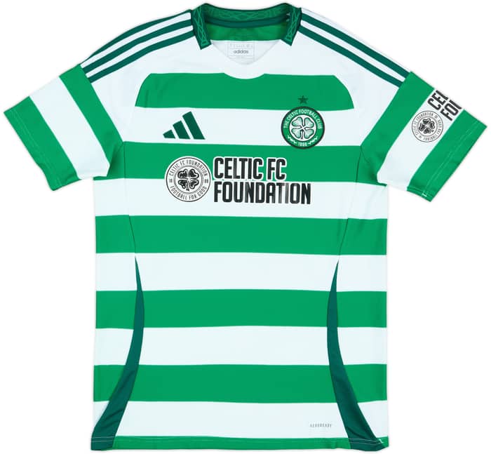 2024-25 Celtic Match Issue Home Shirt Ralston #56