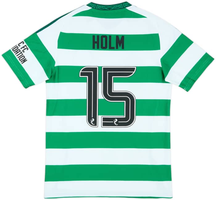 2024-25 Celtic Match Issue Home Shirt Holm #15