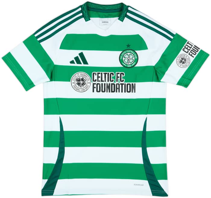 2024-25 Celtic Match Issue Home Shirt Holm #15