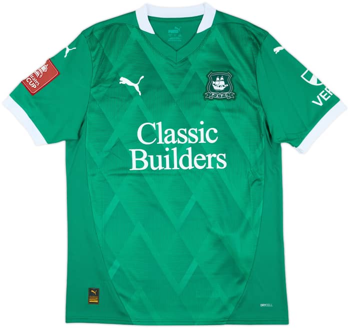 2024-25 Plymouth Match Issue FA Cup Home Shirt Mumba #2