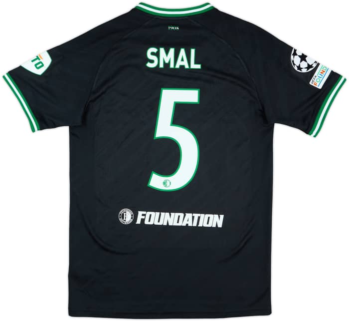 2024-25 Feyenoord Match Issue Champions League Away Shirt Smal #5