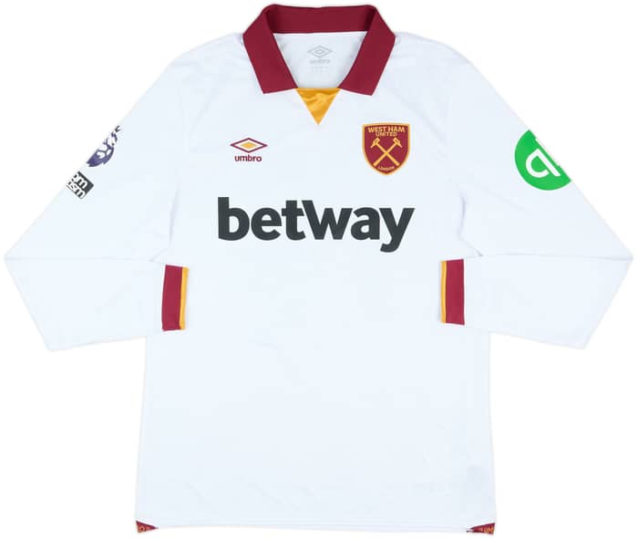 2024-25 West Ham Match Issue Third L/S Shirt Alvarez #19