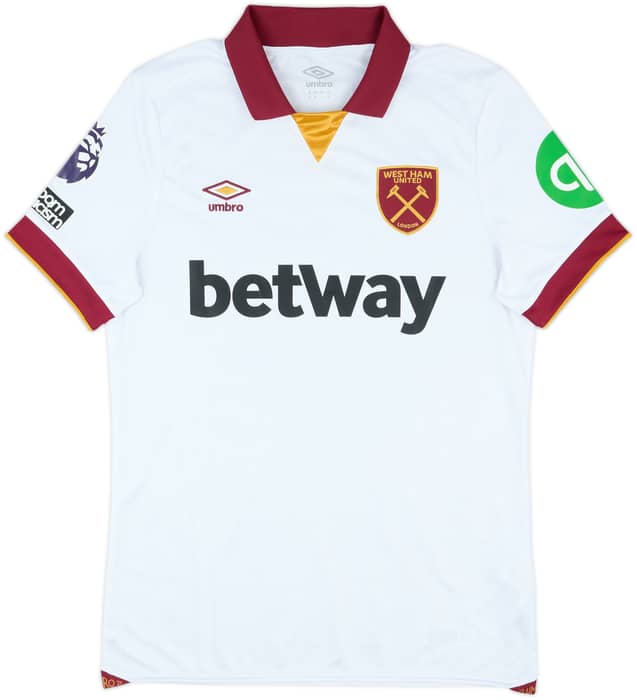2024-25 West Ham Match Issue Third Shirt L.Guilherme #17