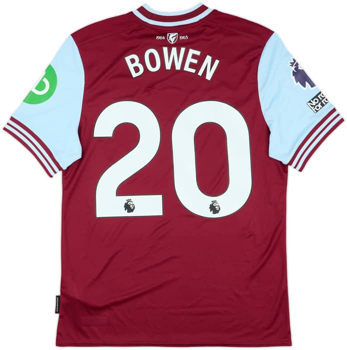 2024-25 West Ham Match Issue Home Shirt Bowen #20
