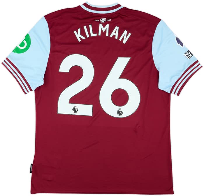 2024-25 West Ham Match Issue Home Shirt Kilman #26