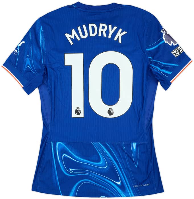 2024-25 Chelsea Match Issue Home Shirt Mudryk #10