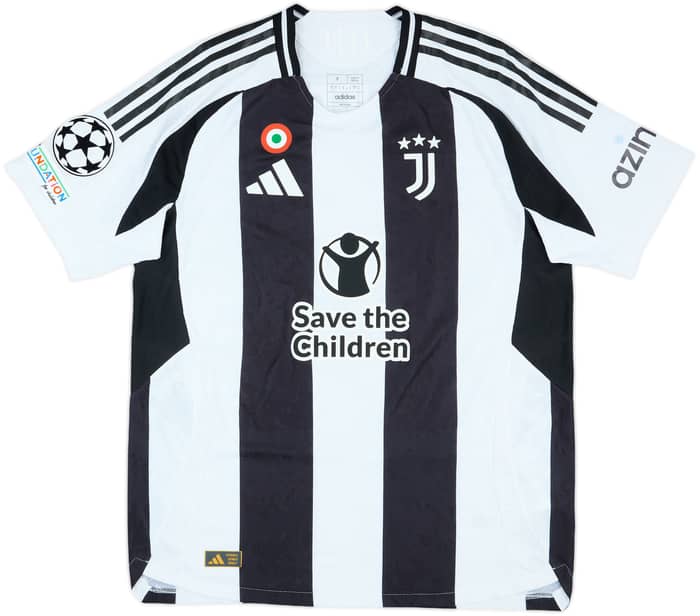 2024-25 Juventus Match Issue Home Shirt McKennie #16
