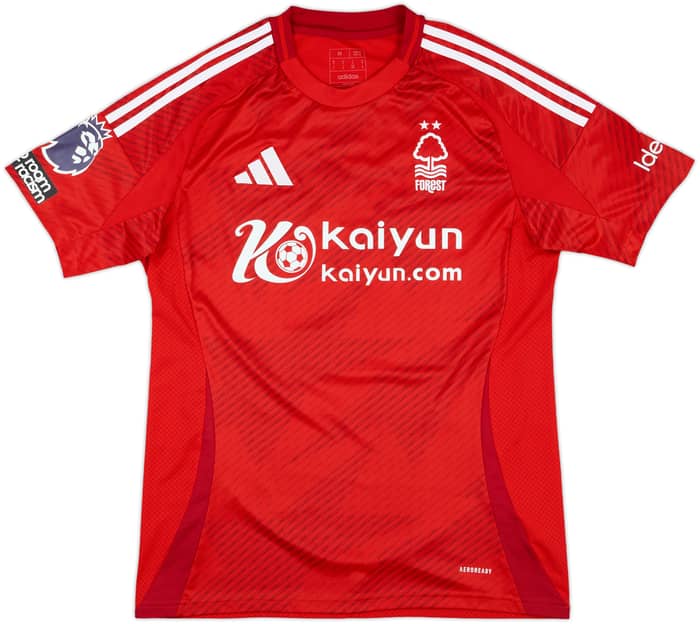 2024-25 Nottingham Forest Match Issue Home Shirt Gibbs-White #10