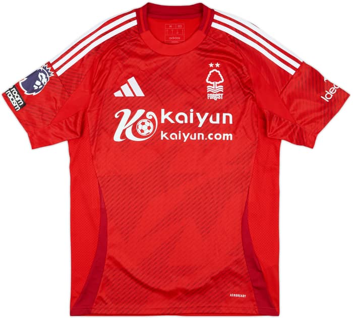 2024-25 Nottingham Forest Match Issue Home Shirt Gibbs-White #10