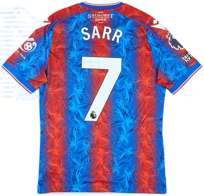 2024-25 Crystal Palace Match Issue Home Shirt Sarr #7
