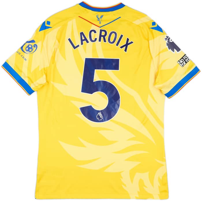 2024-25 Crystal Palace Match Issue Away Shirt Lacroix #5