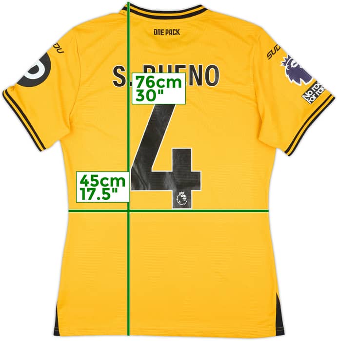 2024-25 Wolves Match Issue Home Shirt S.Bueno #4