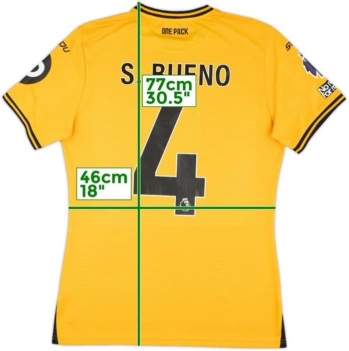 2024-25 Wolves Match Issue Home Shirt S.Bueno #4