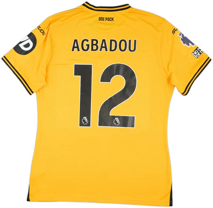 2024-25 Wolves Match Issue Home Shirt Agbadou #12
