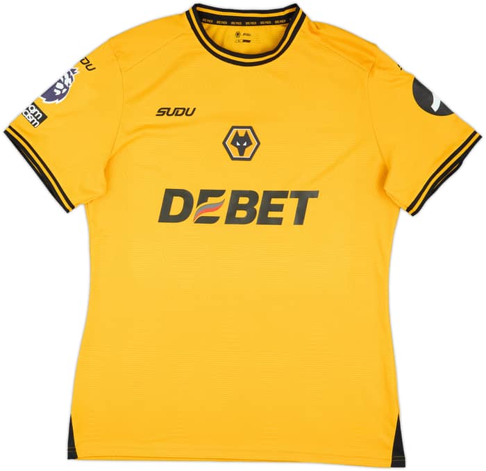 2024-25 Wolves Match Issue Home Shirt Agbadou #12