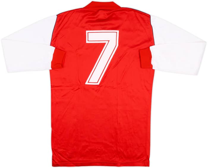 1982-84 Arsenal Match Issue Home L/S Shirt #7