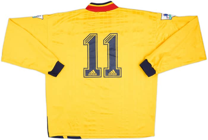 1993-94 Arsenal Match Issue Away L/S Shirt #11