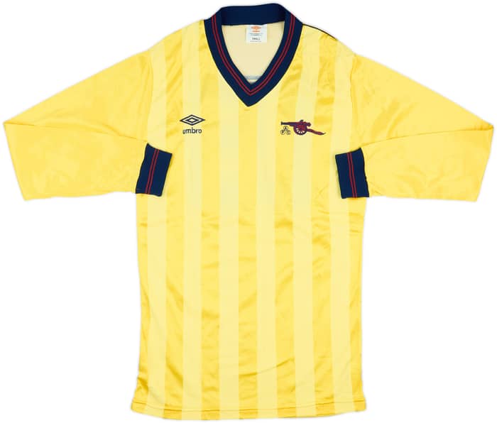 1983-86 Arsenal Match Issue Away L/S Shirt #15