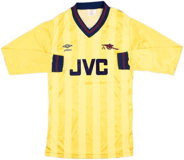 1983-86 Arsenal Match Issue Away L/S Shirt #2