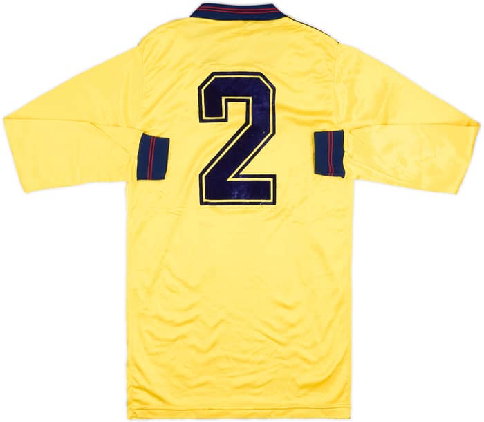 1983-86 Arsenal Match Issue Away L/S Shirt #2