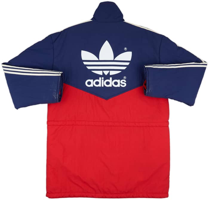 1990-92 Arsenal adidas Bench Coat - 9/10 - (L)