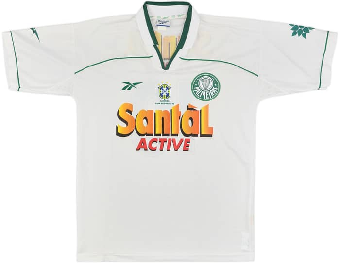 1997-98 Palmeiras Away Shirt #10 - 8/10 - (L)