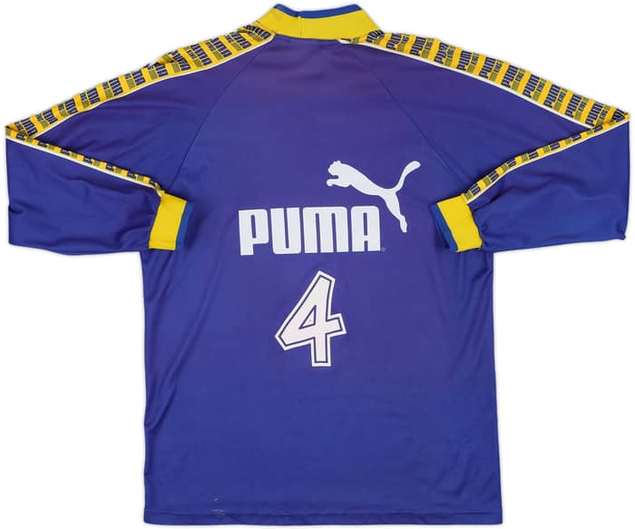1995-96 Parma Puma L/S Shirt #4 - 8/10 - (M)