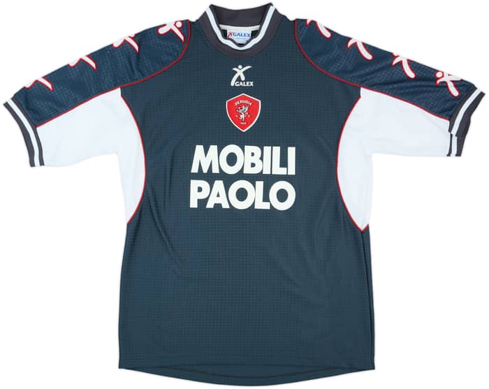 2000-01 Perugia Match Issue Third Shirt #9