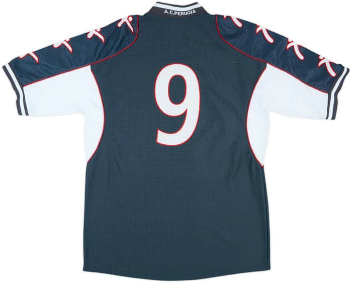 2000-01 Perugia Match Issue Third Shirt #9